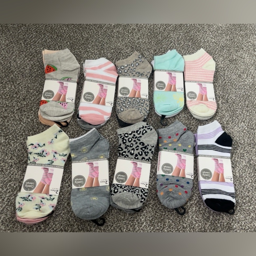 Assorted Colorful women’s  Socks Set